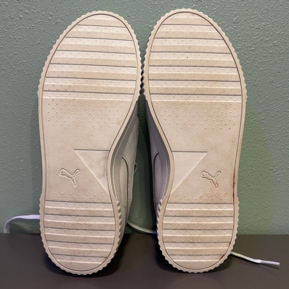 PUMA Carina 2.0 Women's Size 7 Sneakers White Leather Shoes #370325-02 - Picture 8 of 8